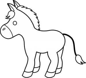 Donkey coloring pages for kids coloring pages dog coloring page love coloring pages