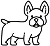 Easy dogs coloring pages free printable pictures