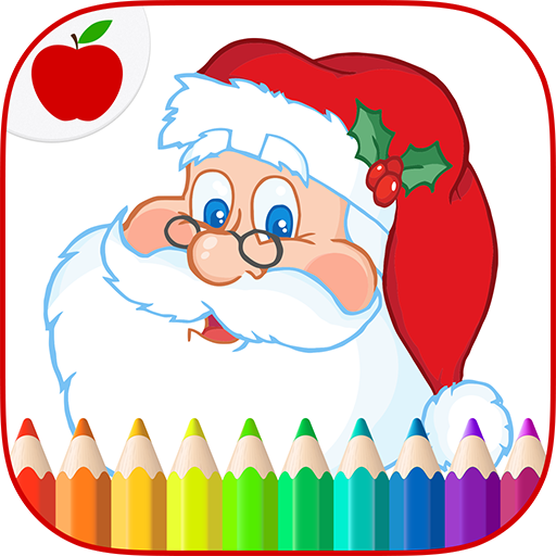Christmas coloring book games