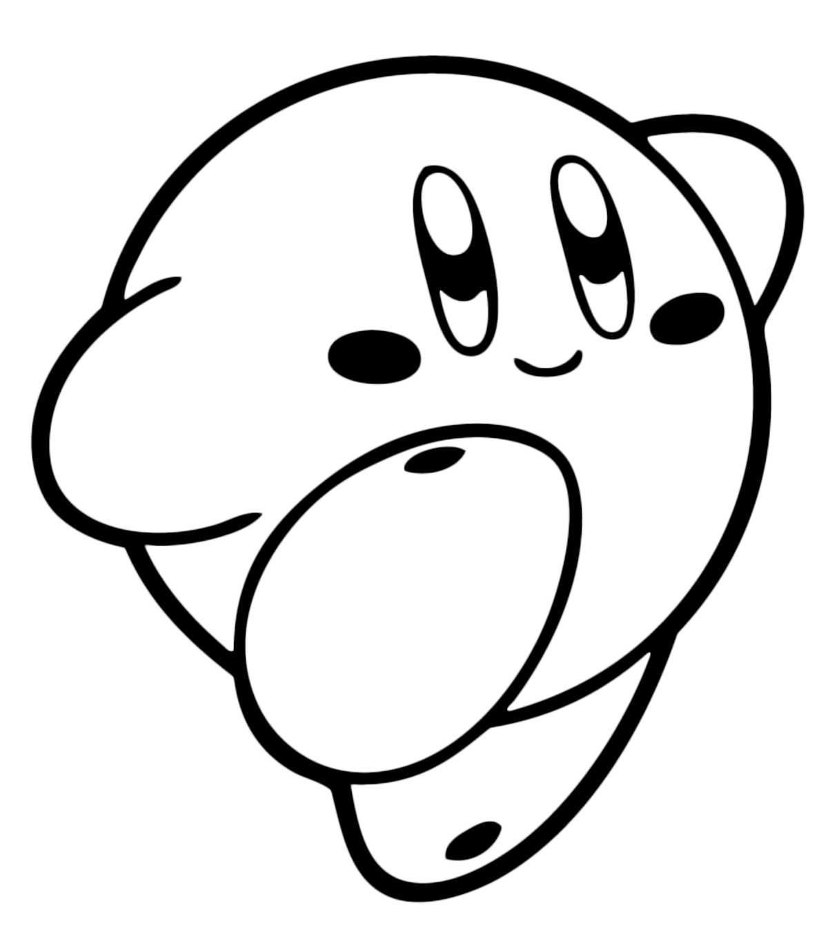 Kirby right back at ya coloring pages