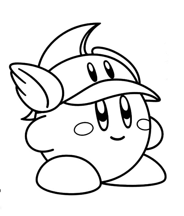 Printable kirby coloring pages for kids â