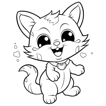 Page kittens vectors illustrations for free download