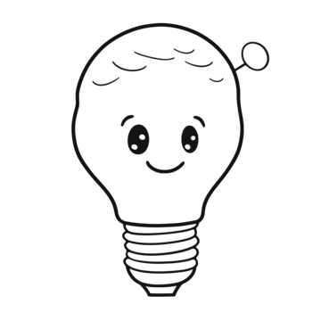 Light bulb coloring page download coloring pages of light bulb coloring pages outline sketch drawing vector wing drawing light bulb drawing ring drawing png and vector with transparent background for free download