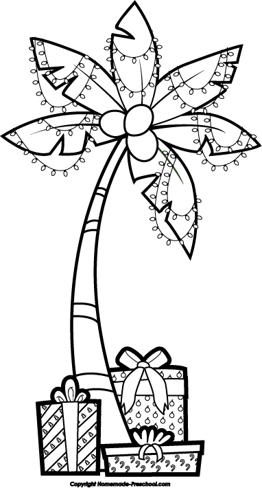 Palm tree clip art black and white christmas palm tree palm tree clip art tree coloring page