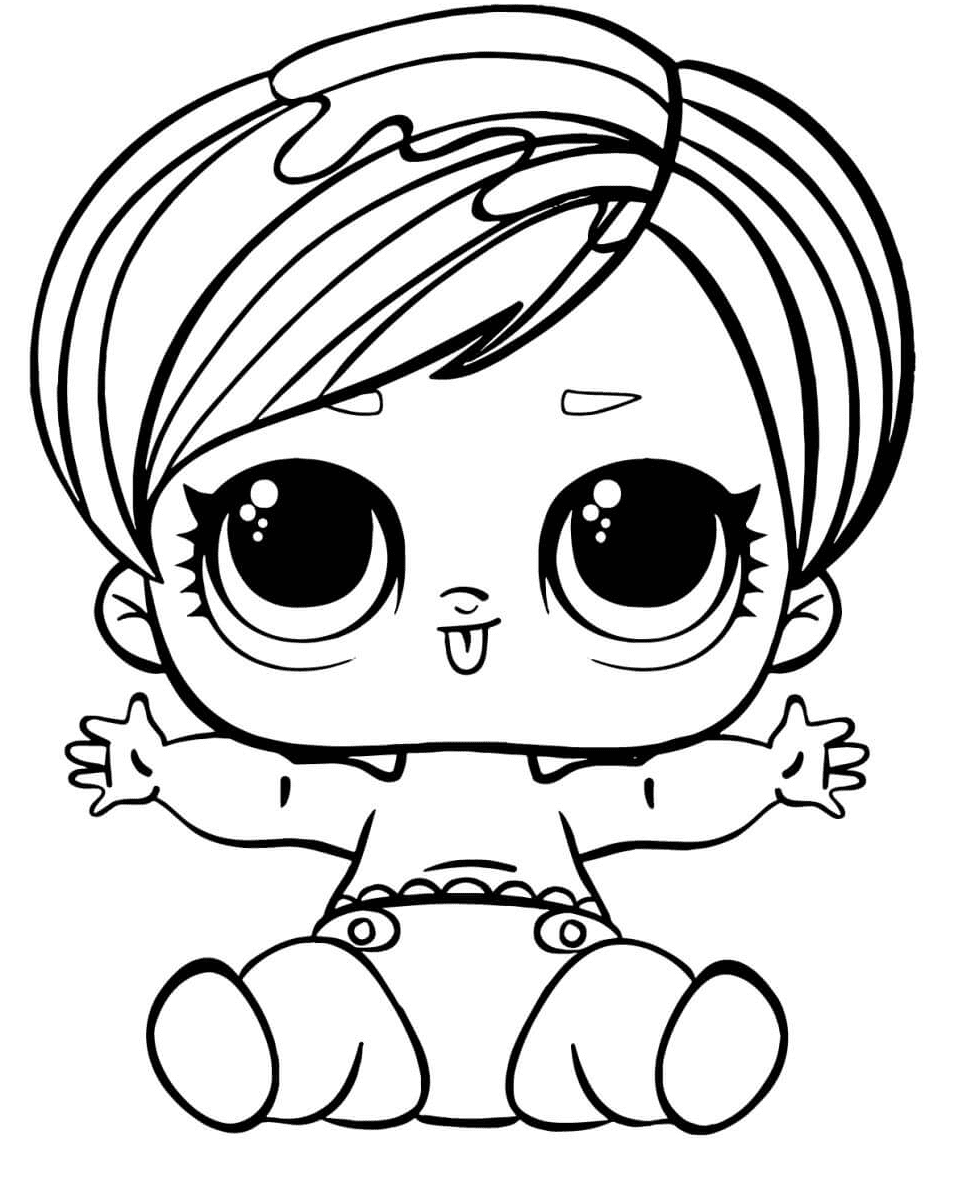 Lol baby coloring pages