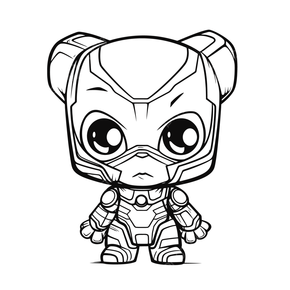 Superhero a small coloring book and a little bear in armor outline sketch drawing vector bear drawing book drawing wing drawing png and vector with transparent background for free download