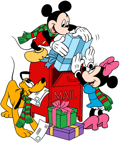 Mickey mouse christmas clip art disney clip art galore