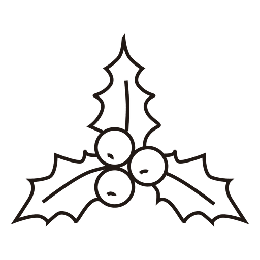 Mistletoe logo template editable design to download