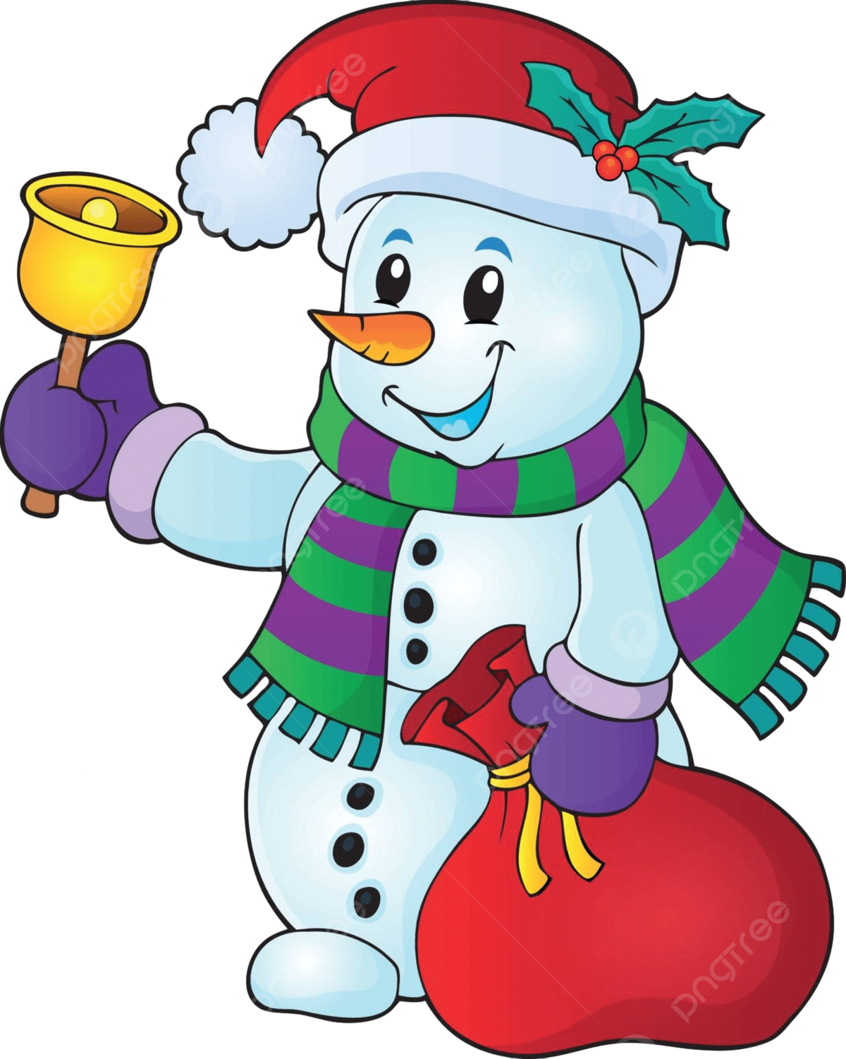 Christmas snowman topic image character present looking vector character present looking png and vector with transparent background for free download