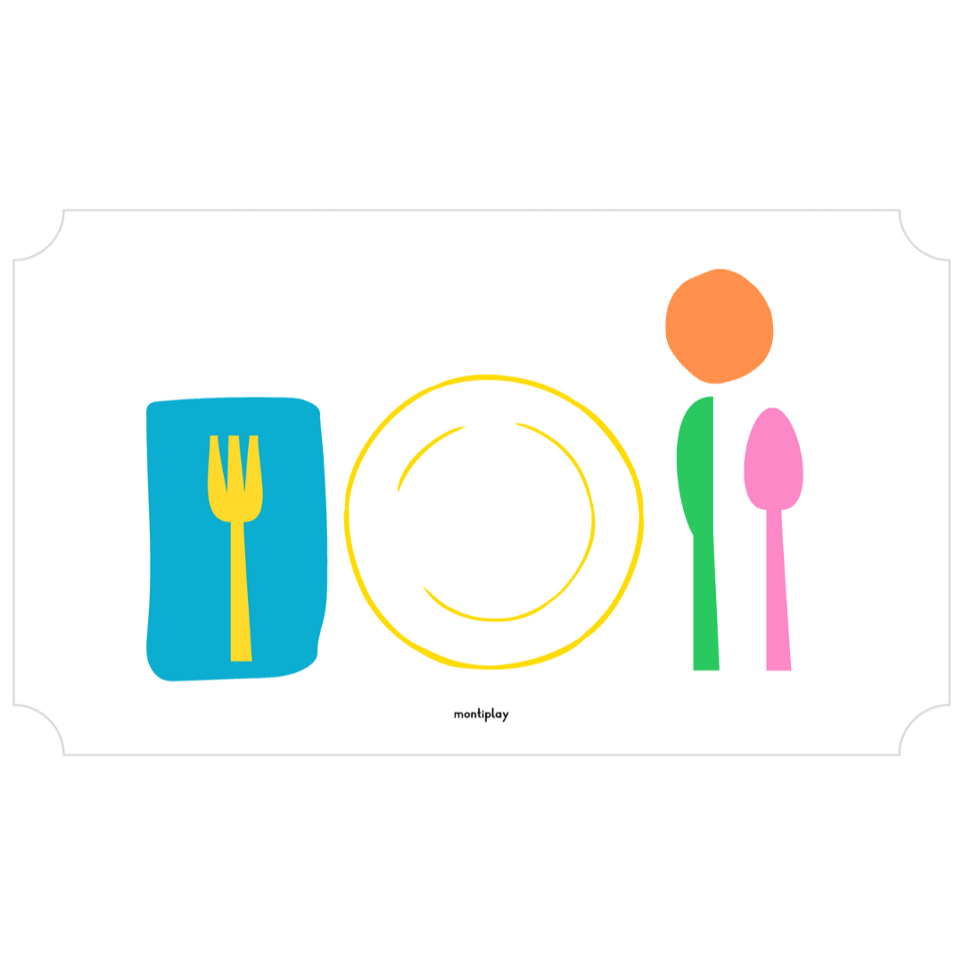 Montessori color placemat â