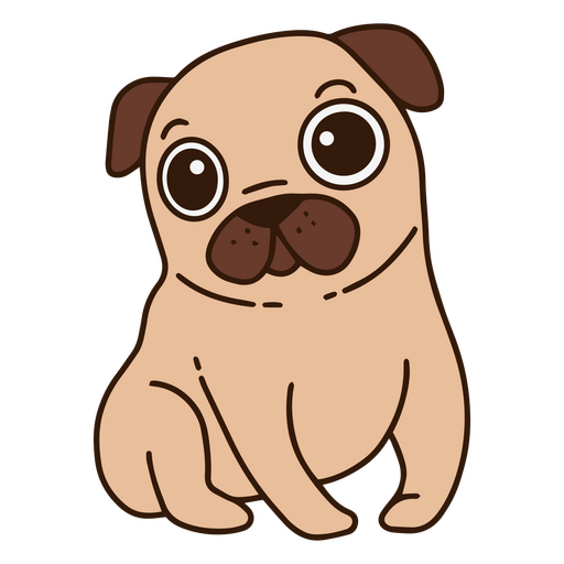 Pug png designs for t shirt merch