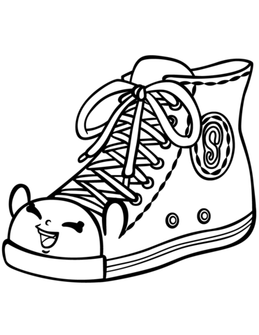 Sneaky sally shopkin coloring page free printable coloring pages