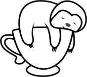 Sloths coloring pages free coloring pages