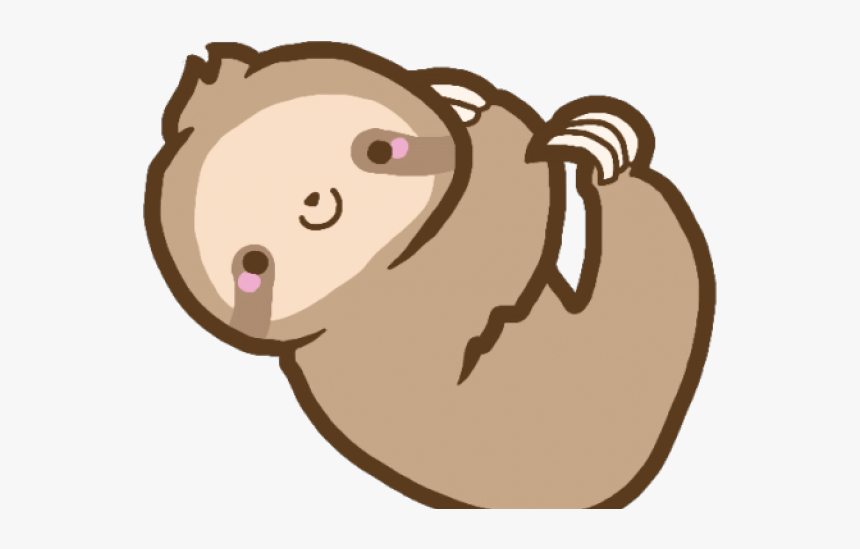 Cute sloth coloring pages hd png download transparent png image