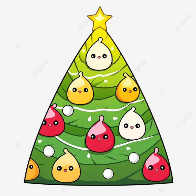 Color del ãrbol de navidad por nãºmero juego de pãgina para colorear de squishmallow para niãos