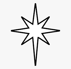 Star clipart art black