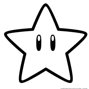 Star coloring pages printable for free download