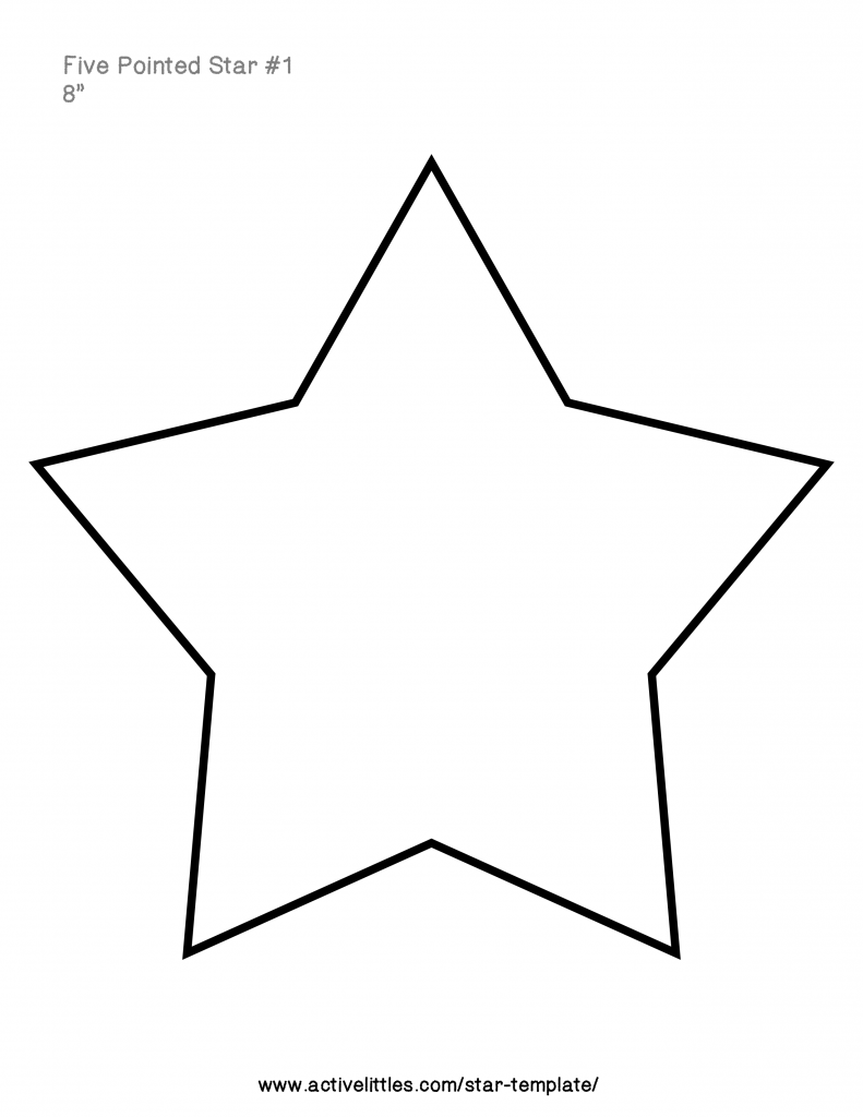 Star template
