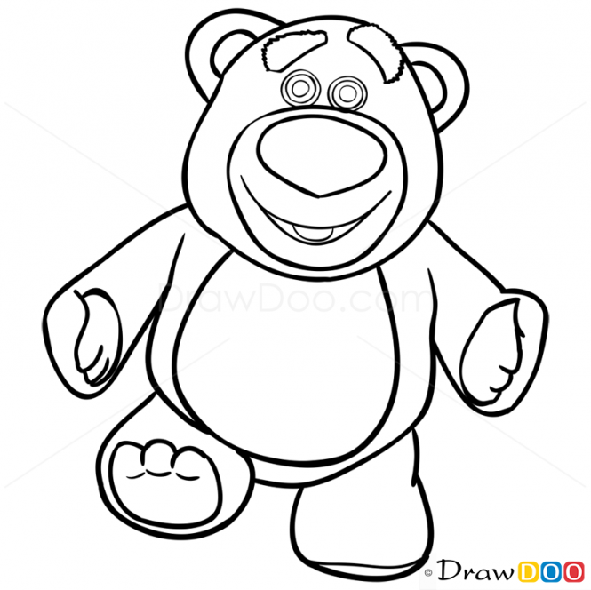 How to draw lotso toy story