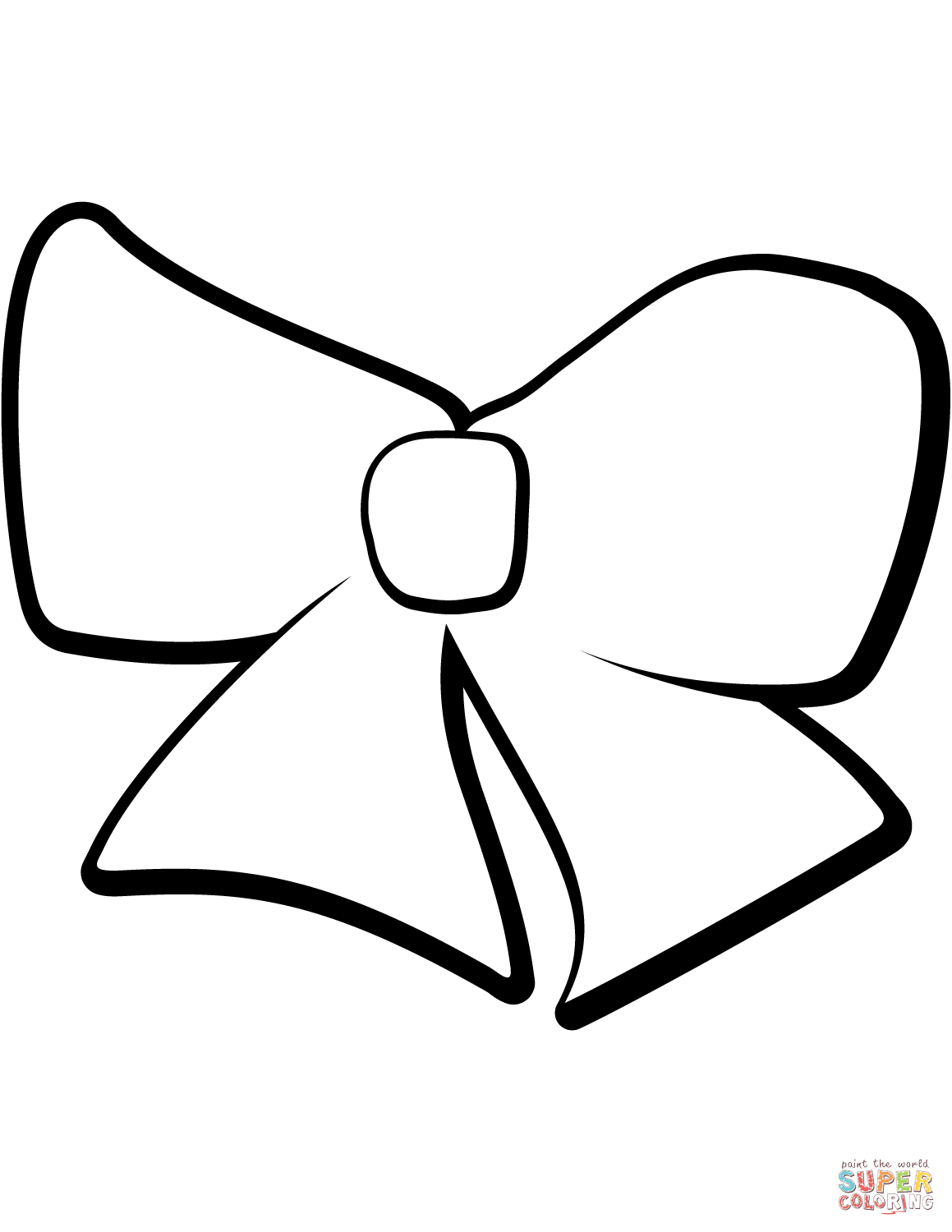 Christmas bow coloring page free printable coloring pages