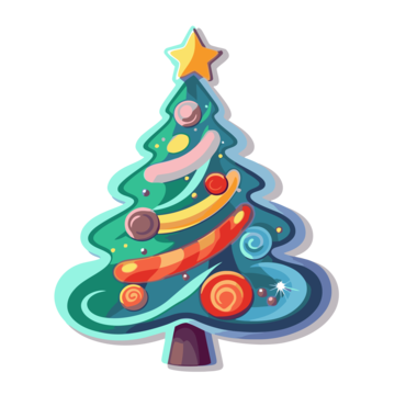 Color christmas tree ornament puter vector photo ornament puter vector png and vector with transparent background for free download