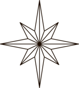 Christmas tree made of stars coloring page free printable coloring pages