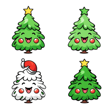 Funny colorful christmas tree toys hanging on green fir branches on a snowy winter day christmas tree christmas card reindeer christmas deer png transparent image and clipart for free download
