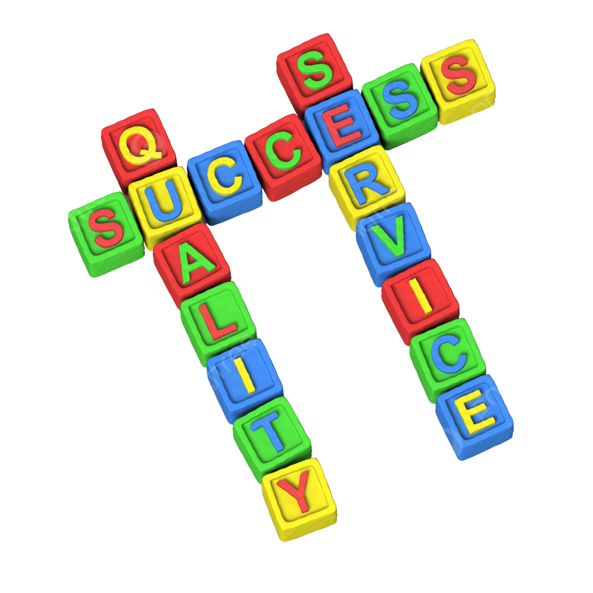 Crossword puzzlesuccess quality service text quality loyality block png transparent image and clipart for free download