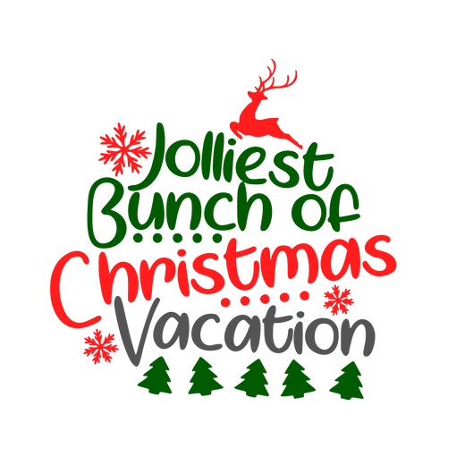 Jolliest bunch of christmas vacation svg for cricut â