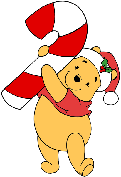 Winnie the pooh christmas clip art disney clip art galore