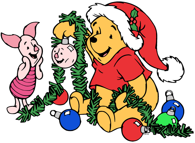 Winnie the pooh christmas clip art png images disney clip art galore