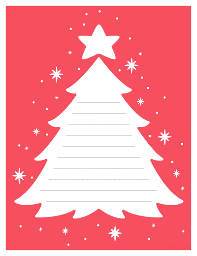 Free printable christmas wish list templates