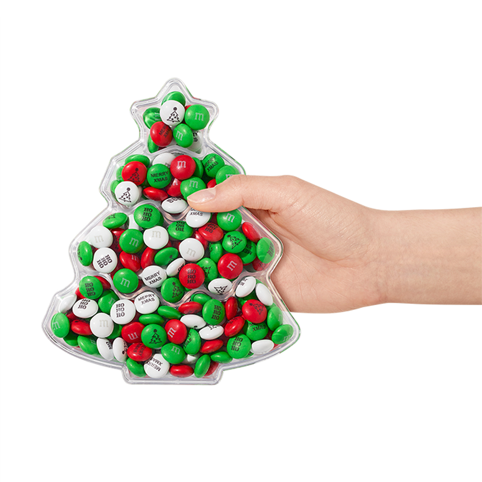 Personalized christmas tree gift box