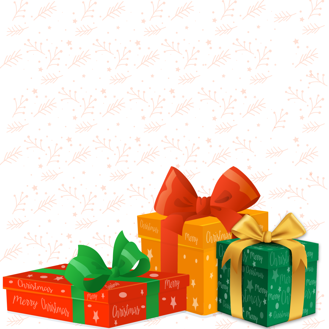 Christmas christmas festival christmas theme santa cluse red background star snowman gift box christmas gift box