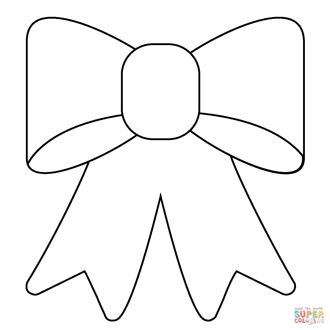 Ribbon emoji coloring page free printable coloring pages