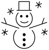 Snowman coloring pages free coloring pages