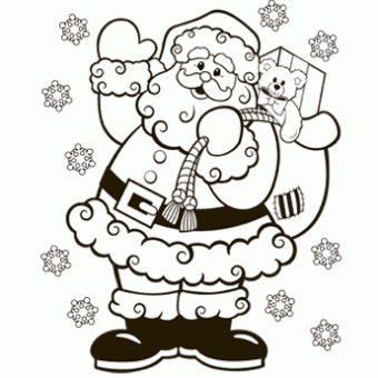 Free christmas coloring pages printables
