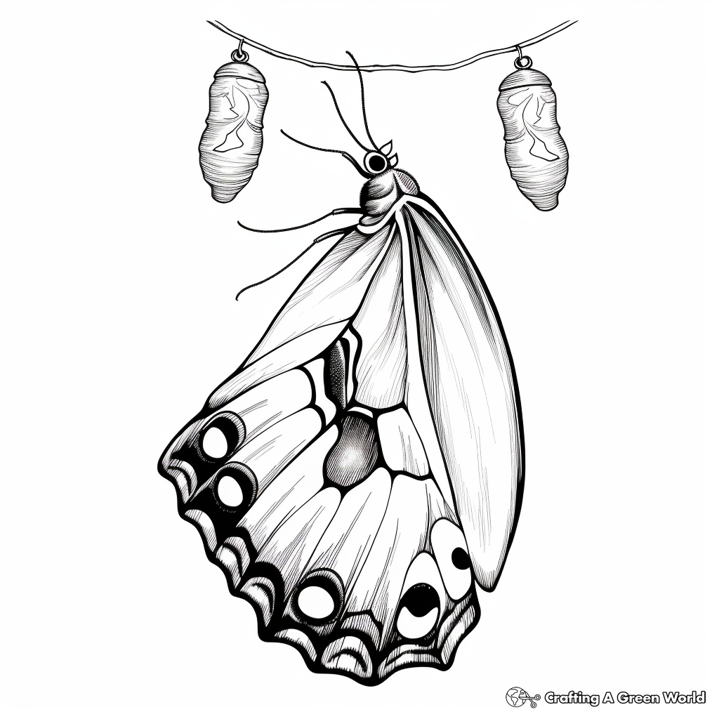 Chrysalis coloring pages