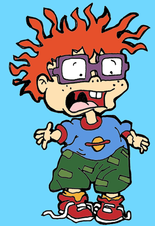 How to draw chuckie from the rugrats with easy step by step drawing lesson