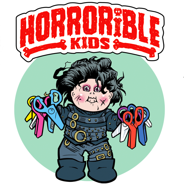 Horrorible kids garbage pail kids world