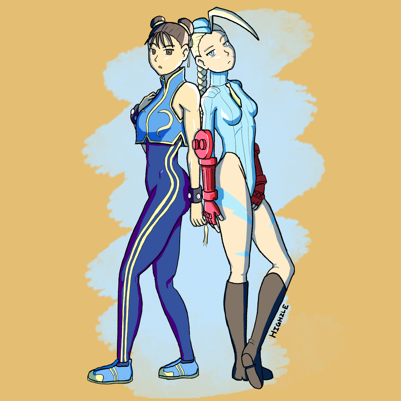 Hello i draw â sf alpha chun