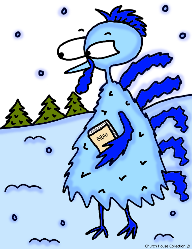 Church house collection blog very cold frozen turkey walking in snow carrying his bible to go to church coloring page for sunday school or childrens church kids