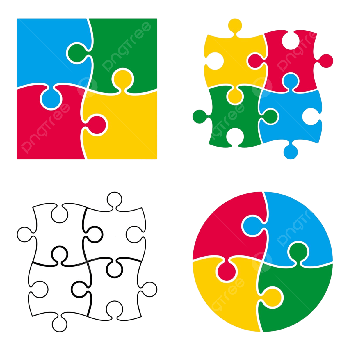Snake puzzle pattern png images for free download