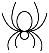 Spider emoji coloring page free printable coloring pages