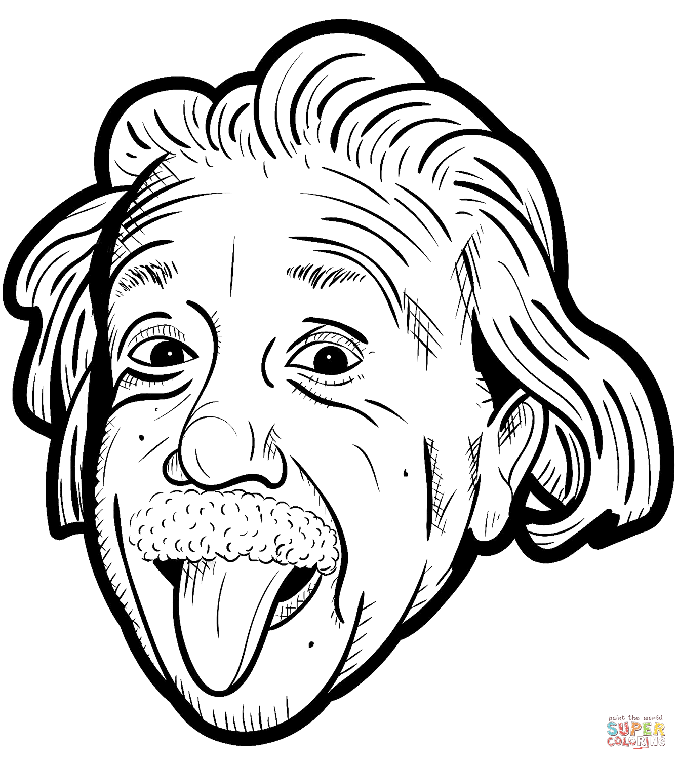Einstein sticking his tongue out coloring page free printable coloring pag coloring pag printable coloring pag free printable coloring pag