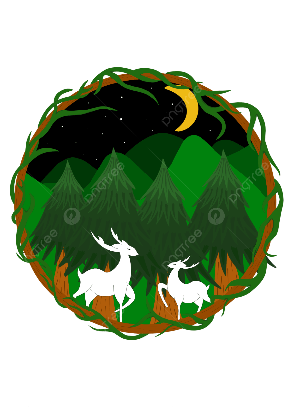 Dibujo ciervo png imãgen transparent