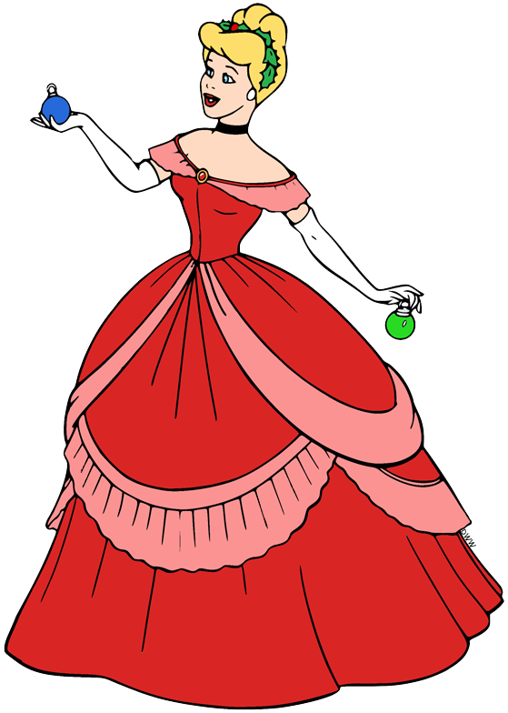 Disney princess christmas clip art images disney clip art galore
