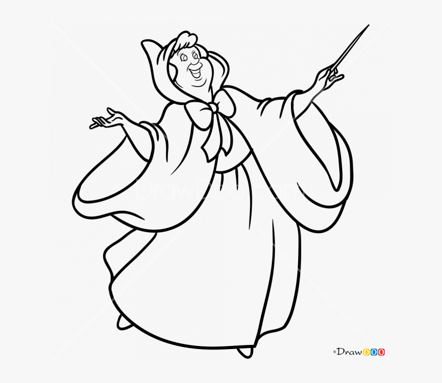Collection of free cinderella drawing hand download