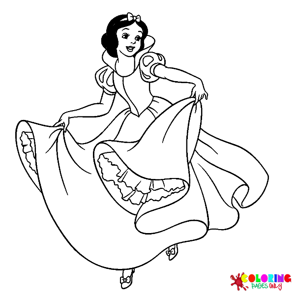 Disney princess coloring pages