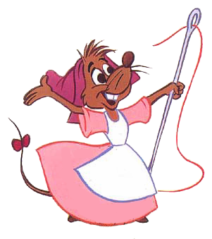 Cinderella mice clipart